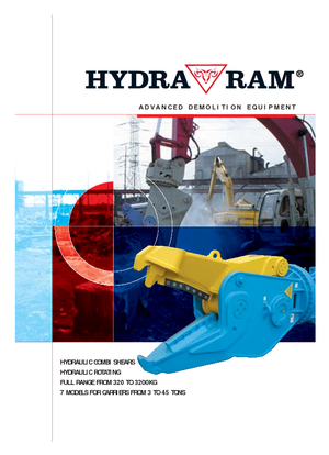 Бетонорізи Hydra Ram HCS 2000 SV