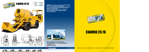 Бетономішалки Carmix 25 FX