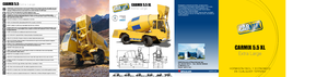 Бетономішалки Carmix 5,5 XL