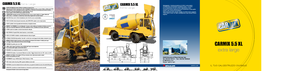 Бетономішалки Carmix 5,5 XL