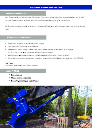 Бетонні подрібнювачі Arden BB900