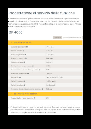 Бетонні подрібнювачі Epiroc BP 4050