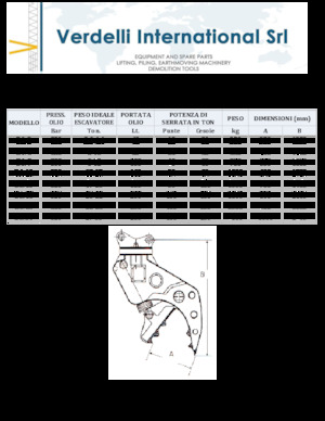 Бетонні подрібнювачі Verdelli D.I. 13