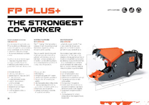 Бетонні подрібнювачі VTN FP25+ 