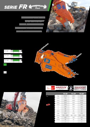 Бетонні подрібнювачі TREVI BENNE FR 18P