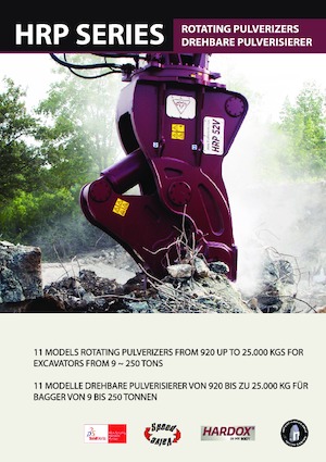 Бетонні подрібнювачі Hydra Ram HRP-110V