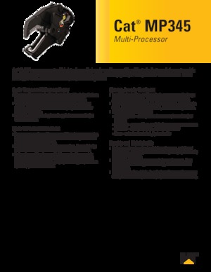 Мультипроцесори Caterpillar MP345P