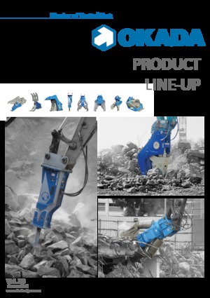 Бетонні подрібнювачі Okada OSC-200PAV 