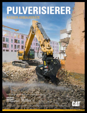 Бетонні подрібнювачі Caterpillar P345