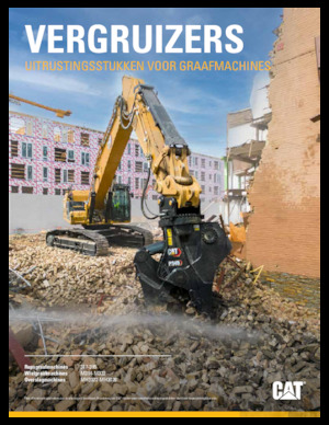 Бетонні подрібнювачі Caterpillar P345