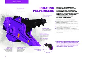 Бетонні подрібнювачі Prodem PHP350R