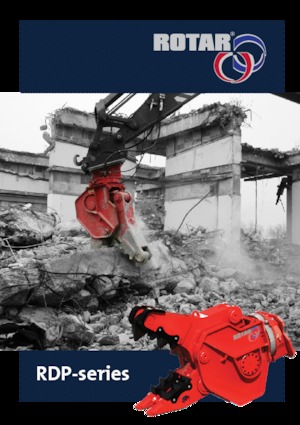 Бетонні подрібнювачі Rotar RDP 32 S