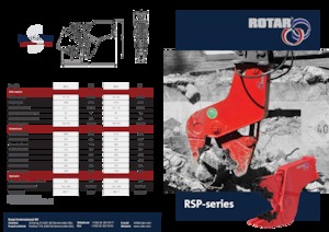 Бетонні подрібнювачі Rotar RSP 25 S