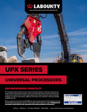 Бетонні подрібнювачі LaBounty UPX 350 CP