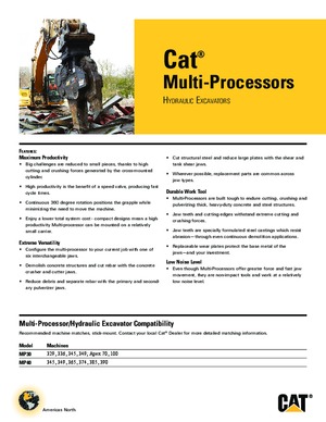 Бетонорізи Caterpillar MP30CR