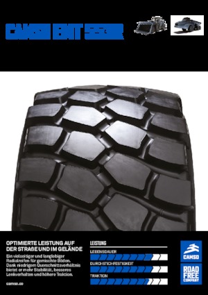Шини для будівельної техніки Camso EMT 553R 600/65R25