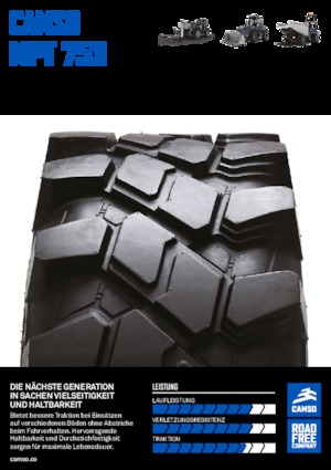 Шини для будівельної техніки Camso MPT 753 340/80-18 IND