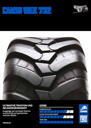 Шини для будівельної техніки Camso WEX 732 500/45-20