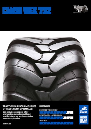 Шини для будівельної техніки Camso WEX 732 500/45-20