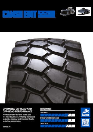 Шини для будівельної техніки Camso EMT 553R 600/65R25