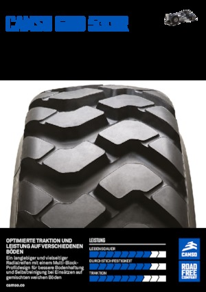 Шини для будівельної техніки Camso GRD 533R 14.00R24