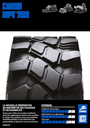 Шини для будівельної техніки Camso MPT 753 340/80-18 IND