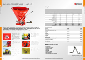 Контейнери-розкидачі Saphir PLS 500