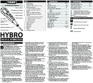 Акумуляторні дрилі та шуруповерти Narex AS 37-2