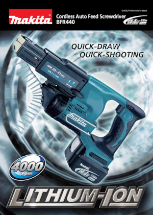 Акумуляторні дрилі та шуруповерти Makita BFR440