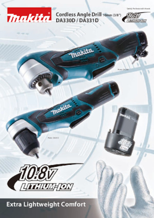 Акумуляторні дрилі та шуруповерти Makita DA331D 