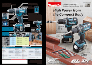 Акумуляторні дрилі та шуруповерти Makita DHP480 