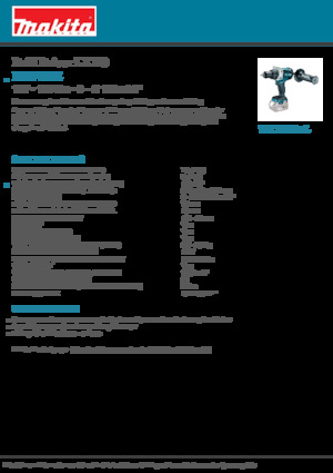 Акумуляторні дрилі та шуруповерти Makita DDF481Z