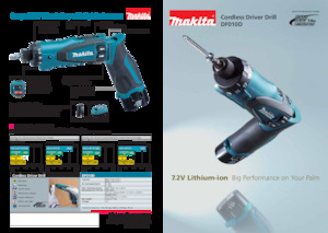 Акумуляторні дрилі та шуруповерти Makita DF010D