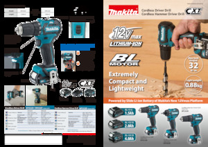 Акумуляторні дрилі та шуруповерти Makita HP332D