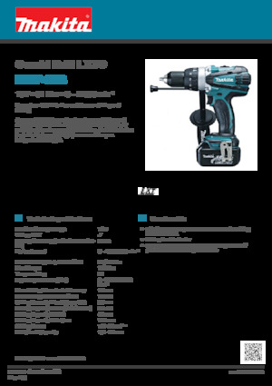Акумуляторні дрилі та шуруповерти Makita DHP458