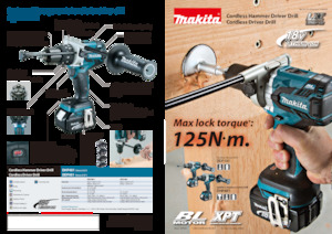 Акумуляторні дрилі та шуруповерти Makita DHP481 