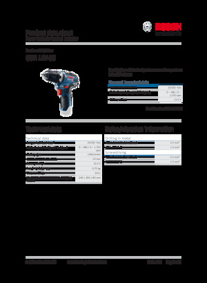 Акумуляторні дрилі та шуруповерти Bosch GSR 12V-35