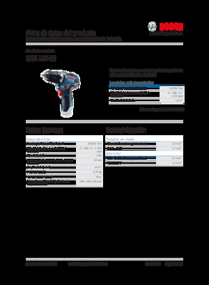 Акумуляторні дрилі та шуруповерти Bosch GSR 12V-35