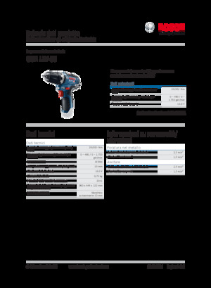 Акумуляторні дрилі та шуруповерти Bosch GSR 12V-35