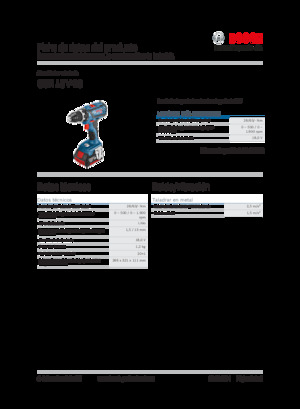 Акумуляторні дрилі та шуруповерти Bosch GSR 18V-28