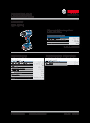 Акумуляторні дрилі та шуруповерти Bosch GSR 18V-45