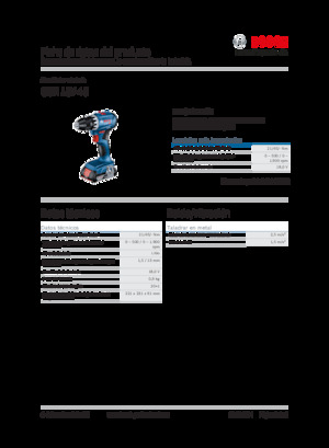 Акумуляторні дрилі та шуруповерти Bosch GSR 18V-45