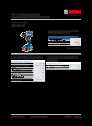 Акумуляторні дрилі та шуруповерти Bosch GSR 18V-45