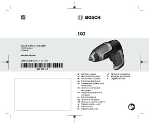 Акумуляторні дрилі та шуруповерти Bosch IXO 7