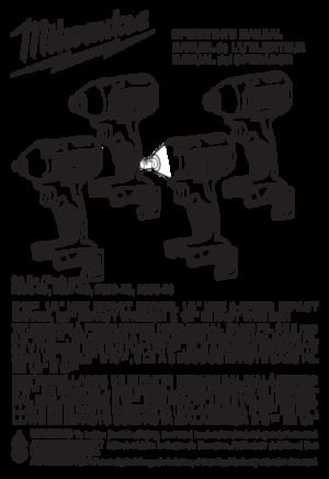 Акумуляторні ударні гайковерти та гайковерти Milwaukee 2658-20