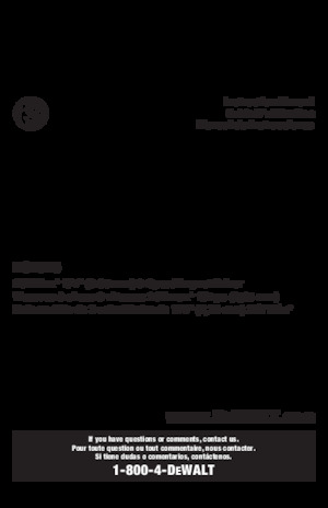 Акумуляторні ударні гайковерти та гайковерти DEWALT DCF845B