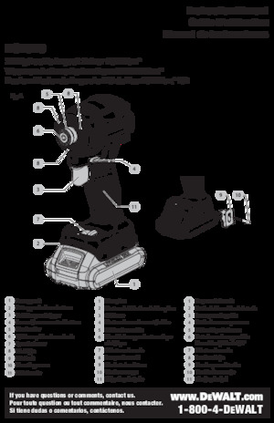 Акумуляторні ударні гайковерти та гайковерти DEWALT DCF870B