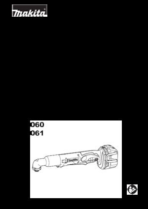 Акумуляторні ударні гайковерти та гайковерти Makita DTL061 