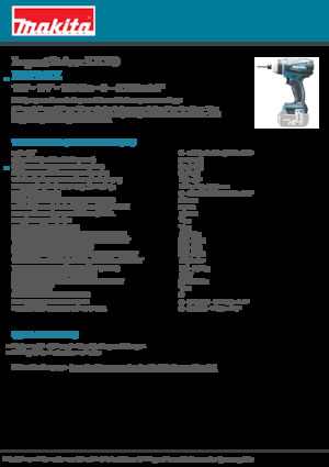 Акумуляторні ударні гайковерти та гайковерти Makita DTP141Z