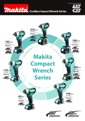Акумуляторні ударні гайковерти та гайковерти Makita TW141D